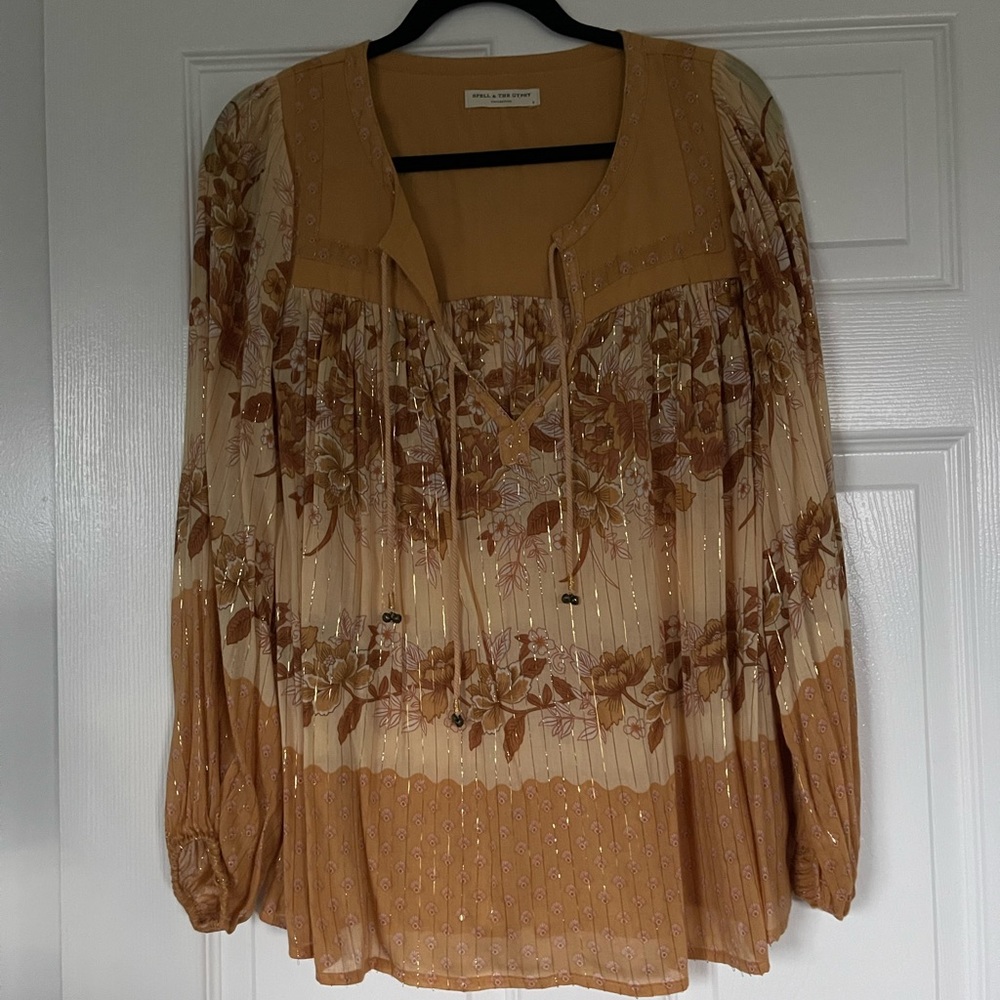 Spell Coco Lei blouse